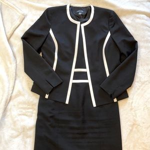 Black Label Full Dress Suit - Dress and Blazer
